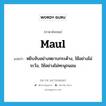 maul แปลว่า?, คำศัพท์ภาษาอังกฤษ maul แปลว่า หยิบจับอย่างหยาบกระด้าง, ใช้อย่างไม่ระวัง, ใช้อย่างไม่ทะนุถนอม ประเภท VT หมวด VT