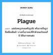 plague แปลว่า?, คำศัพท์ช่างภาษาอังกฤษ - ไทย plague คำศัพท์ภาษาอังกฤษ plague แปลว่า แผ่นโลหะรูปกลมหรือรูปไข่ หรืออาจเป็นรูปสี่เหลี่ยมผืนผ้า บางครั้งอาจพบที่ทำด้วยพอร์ซเลนก็มี ใช้ในการตกแต่ง