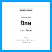 ปัก-สะ เป็นคำอ่านของคำไหน?, คำในภาษาไทย ปัก-สะ อ่านว่า ปักษ