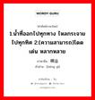 横溢 ภาษาไทย?, คำศัพท์ภาษาไทย - จีน 横溢 ภาษาจีน 1.น้ำที่ออกไปทุกทาง ไหลกระจายไปทุกทิศ 2.(ความสามารถ)โดดเด่น หลากหลาย คำอ่าน [héng yì]