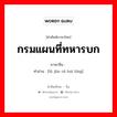 กรมแผนที่ทหารบก ภาษาจีนคืออะไร, คำศัพท์ภาษาไทย - จีน กรมแผนที่ทหารบก ภาษาจีน 陆军测绘厅 คำอ่าน [lǜ jūn cè huì tīng]