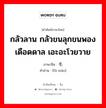 กลัวลาน กลัวขนลุกขนพองเดือดดาล เอะอะโวยวาย ภาษาจีนคืออะไร, คำศัพท์ภาษาไทย - จีน กลัวลาน กลัวขนลุกขนพองเดือดดาล เอะอะโวยวาย ภาษาจีน 发毛 คำอ่าน [fā máo]