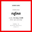 กลูโคส ภาษาจีนคืออะไร, คำศัพท์ภาษาไทย - จีน กลูโคส ภาษาจีน 0o táng, 右旋糖 คำอ่าน [yòu xuán táng]