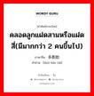 คลอดลูกแฝดสามหรือแฝดสี่(มีมากกว่า 2 คนขึ้นไป) ภาษาจีนคืออะไร, คำศัพท์ภาษาไทย - จีน คลอดลูกแฝดสามหรือแฝดสี่(มีมากกว่า 2 คนขึ้นไป) ภาษาจีน 多胞胎 คำอ่าน [duō bāo tāi]