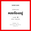 คอยจ้องอยู่ ภาษาจีนคืออะไร, คำศัพท์ภาษาไทย - จีน คอยจ้องอยู่ ภาษาจีน 凝视 คำอ่าน [níng shì]