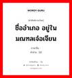 ชื่ออำเภอ อยู่ในมณฑลเจ๋อเจียน ภาษาจีนคืออะไร, คำศัพท์ภาษาไทย - จีน ชื่ออำเภอ อยู่ในมณฑลเจ๋อเจียน ภาษาจีน 丽 คำอ่าน [lí]