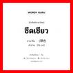 ซีดเซียว ภาษาจีนคืออะไร, คำศัพท์ภาษาไทย - จีน ซีดเซียว ภาษาจีน （肤色 คำอ่าน [fū sè]