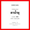 ตาน้ำพุ ภาษาจีนคืออะไร, คำศัพท์ภาษาไทย - จีน ตาน้ำพุ ภาษาจีน 泉眼 คำอ่าน [quán yǎn]