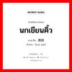 นกเขียนคิ้ว ภาษาจีนคืออะไร, คำศัพท์ภาษาไทย - จีน นกเขียนคิ้ว ภาษาจีน 画眉 คำอ่าน [huà méi]