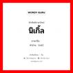 镍 ภาษาไทย?, คำศัพท์ภาษาไทย - จีน 镍 ภาษาจีน นิเกิ้ล คำอ่าน [niè]