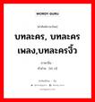 บทละคร, บทละครเพลง,บทละครงิ้ว ภาษาจีนคืออะไร, คำศัพท์ภาษาไทย - จีน บทละคร, บทละครเพลง,บทละครงิ้ว ภาษาจีน 戏词 คำอ่าน [xì cí]