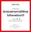 ประคองสถานการณ์ให้รอดไปรักษาหน้าเอาไว้ ภาษาจีนคืออะไร, คำศัพท์ภาษาไทย - จีน ประคองสถานการณ์ให้รอดไปรักษาหน้าเอาไว้ ภาษาจีน 撑场面 คำอ่าน [chēng chǎng miàn]