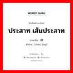 ประสาท เส้นประสาท ภาษาจีนคืออะไร, คำศัพท์ภาษาไทย - จีน ประสาท เส้นประสาท ภาษาจีน 神经 คำอ่าน [shén jīng]