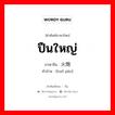 ปืนใหญ่ ภาษาจีนคืออะไร, คำศัพท์ภาษาไทย - จีน ปืนใหญ่ ภาษาจีน 火炮 คำอ่าน [huǒ pào]