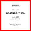 ผลงานจิตรกรรม ภาษาจีนคืออะไร, คำศัพท์ภาษาไทย - จีน ผลงานจิตรกรรม ภาษาจีน 画作 คำอ่าน [huà zuò]