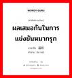 ผลเสมอกันในการแข่งขันหมากรุก ภาษาจีนคืออะไร, คำศัพท์ภาษาไทย - จีน ผลเสมอกันในการแข่งขันหมากรุก ภาษาจีน 逼和 คำอ่าน [bī hé]