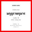 มกุฎราชกุมาร ภาษาจีนคืออะไร, คำศัพท์ภาษาไทย - จีน มกุฎราชกุมาร ภาษาจีน 王储 คำอ่าน [wáng chú]