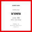 มวลชน ภาษาจีนคืออะไร, คำศัพท์ภาษาไทย - จีน มวลชน ภาษาจีน 万众 คำอ่าน [wàn zhòng]