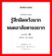 懊丧 ภาษาไทย?, คำศัพท์ภาษาไทย - จีน 懊丧 ภาษาจีน รู้สึกผิดหวังมากหมดอาลัยตายอยาก คำอ่าน [ào sàng]