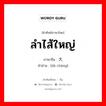 ลำไส้ใหญ่ ภาษาจีนคืออะไร, คำศัพท์ภาษาไทย - จีน ลำไส้ใหญ่ ภาษาจีน 大肠 คำอ่าน [dà cháng]