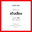 สไบเฉียง ภาษาจีนคืออะไร, คำศัพท์ภาษาไทย - จีน สไบเฉียง ภาษาจีน 披肩 คำอ่าน [pī jiān]