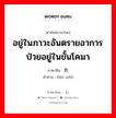 濒危 ภาษาไทย?, คำศัพท์ภาษาไทย - จีน 濒危 ภาษาจีน อยู่ในภาวะอันตรายอาการป่วยอยู่ในขั้นโคมา คำอ่าน [bīn wēi]