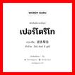 เปอร์โตริโก ภาษาจีนคืออะไร, คำศัพท์ภาษาไทย - จีน เปอร์โตริโก ภาษาจีน 波多黎各 คำอ่าน [bō duō lí gè]