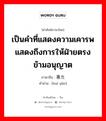 เป็นคำที่แสดงความเคารพแสดงถึงการให้ฝ่ายตรงข้ามอนุญาต ภาษาจีนคืออะไร, คำศัพท์ภาษาไทย - จีน เป็นคำที่แสดงความเคารพแสดงถึงการให้ฝ่ายตรงข้ามอนุญาต ภาษาจีน 惠允 คำอ่าน [huì yǔn]