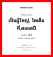 成年 ภาษาไทย?, คำศัพท์ภาษาไทย - จีน 成年 ภาษาจีน เป็นผู้ใหญ่, โตเต็มที่,ตลอดปี คำอ่าน [chéng nián]