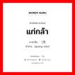 แก่กล้า ภาษาจีนคืออะไร, คำศัพท์ภาษาไทย - จีน แก่กล้า ภาษาจีน （光线 คำอ่าน [guāng xiàn]