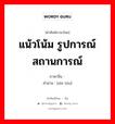 势头 ภาษาไทย?, คำศัพท์ภาษาไทย - จีน 势头 ภาษาจีน แน้วโน้ม รูปการณ์ สถานการณ์ คำอ่าน [shì tóu]