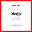 ไม่อยู่สุข ภาษาจีนคืออะไร, คำศัพท์ภาษาไทย - จีน ไม่อยู่สุข ภาษาจีน 调皮 คำอ่าน [tiáo pí]