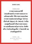 パリティ検査 ภาษาไทย?, คำศัพท์ภาษาไทย - ญี่ปุ่น パリティ検査 ภาษาญี่ปุ่น การตรวจสอบพาริตี้ (คอมพิวเตอร์),การตรวจสอบภาวะเสริมหมายถึง วิธีการตรวจสอบโดยการตรวจแต่ละหน่วยข้อมูล ไม่ว่าจะเป็นไบต์ (byte) คำ (word) ว่าเป็นเลขคู่หรือเลขคี่ เป็นการตรวจสอบความเคลื่อนคลาดในการอ่าน บันทึก หรือ ถ่ายโอนข้อมูลนั้น ๆ โดยปกติ พออ่านข้อมูลเข้าไป คำอ่านภาษาญี่ปุ่น パリティけんさ หมวด n หมวด n