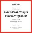 การประจำการ,การอยู่ในตำแหน่ง,การถูกจองจำ ภาษาญี่ปุ่นคืออะไร, คำศัพท์ภาษาไทย - ญี่ปุ่น การประจำการ,การอยู่ในตำแหน่ง,การถูกจองจำ ภาษาญี่ปุ่น 在役 คำอ่านภาษาญี่ปุ่น ざいえき หมวด n หมวด n