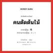 คนตัดต้นไม้ ภาษาญี่ปุ่นคืออะไร, คำศัพท์ภาษาไทย - ญี่ปุ่น คนตัดต้นไม้ ภาษาญี่ปุ่น 樵 คำอ่านภาษาญี่ปุ่น きこり หมวด n หมวด n