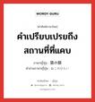 คำเปรียบเปรยถึงสถานที่ที่แคบ ภาษาญี่ปุ่นคืออะไร, คำศัพท์ภาษาไทย - ญี่ปุ่น คำเปรียบเปรยถึงสถานที่ที่แคบ ภาษาญี่ปุ่น 猫の額 คำอ่านภาษาญี่ปุ่น ねこのひたい หมวด n หมวด n