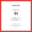 บัว ภาษาญี่ปุ่นคืออะไร, คำศัพท์ภาษาไทย - ญี่ปุ่น บัว ภาษาญี่ปุ่น ハス คำอ่านภาษาญี่ปุ่น ハス หมวด n หมวด n