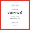 ประเทศมาลี ภาษาญี่ปุ่นคืออะไร, คำศัพท์ภาษาไทย - ญี่ปุ่น ประเทศมาลี ภาษาญี่ปุ่น マリ คำอ่านภาษาญี่ปุ่น マリ หมวด n หมวด n