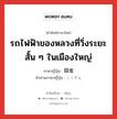 รถไฟฟ้าของหลวงที่วิ่งระยะสั้น ๆ ในเมืองใหญ่ ภาษาญี่ปุ่นคืออะไร, คำศัพท์ภาษาไทย - ญี่ปุ่น รถไฟฟ้าของหลวงที่วิ่งระยะสั้น ๆ ในเมืองใหญ่ ภาษาญี่ปุ่น 国電 คำอ่านภาษาญี่ปุ่น こくでん หมวด n หมวด n