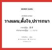 วางแผน,ตั้งใจ,ปรารถนา ภาษาญี่ปุ่นคืออะไร, คำศัพท์ภาษาไทย - ญี่ปุ่น วางแผน,ตั้งใจ,ปรารถนา ภาษาญี่ปุ่น 志す คำอ่านภาษาญี่ปุ่น こころざす หมวด v5s หมวด v5s