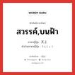 สวรรค์,บนฟ้า ภาษาญี่ปุ่นคืออะไร, คำศัพท์ภาษาไทย - ญี่ปุ่น สวรรค์,บนฟ้า ภาษาญี่ปุ่น 天上 คำอ่านภาษาญี่ปุ่น てんじょう หมวด n หมวด n