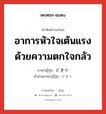 อาการหัวใจเต้นแรงด้วยความตกใจกลัว ภาษาญี่ปุ่นคืออะไร, คำศัพท์ภาษาไทย - ญี่ปุ่น อาการหัวใจเต้นแรงด้วยความตกใจกลัว ภาษาญี่ปุ่น どきり คำอ่านภาษาญี่ปุ่น どきり หมวด adv หมวด adv