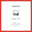 ไกด์ ภาษาญี่ปุ่นคืออะไร, คำศัพท์ภาษาไทย - ญี่ปุ่น ไกด์ ภาษาญี่ปุ่น ガイド หมวด n หมวด n