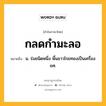 กลดกำมะลอ หมายถึงอะไร?, คำในภาษาไทย กลดกำมะลอ หมายถึง น. ร่มชนิดหนึ่ง พื้นขาวโรยทองเป็นเครื่องยศ.