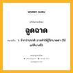 ฉูดฉาด หมายถึงอะไร?, คำในภาษาไทย ฉูดฉาด หมายถึง ว. จ้ากว่าปรกติ อาจทําให้รู้สึกบาดตา (ใช้แก่สีบางสี).