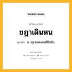 ชฎาเดินหน หมายถึงอะไร?, คำในภาษาไทย ชฎาเดินหน หมายถึง น. ชฎายอดงอนที่มีกลีบ.