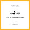 ตะกั่วตัด หมายถึงอะไร?, คำในภาษาไทย ตะกั่วตัด หมายถึง ว. สีนกพิราบหรือสีเทาอมฟ้า.