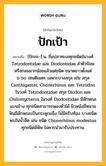 ปักเป้า หมายถึงอะไร?, คำในภาษาไทย ปักเป้า หมายถึง [ปักกะ-] น. ชื่อปลาทะเลทุกชนิดในวงศ์ Tetrodontidae และ Diodontidae ลําตัวป้อมหรือกลมมากน้อยแล้วแต่ชนิด ขนาดยาวตั้งแต่ ๖-๖๐ เซนติเมตร เฉพาะบางสกุล เช่น สกุล Canthigaster, Chonerhinus และ Tetrodon ในวงศ์ Tetrodontidae สกุล Diodon และ Chilomycterus ในวงศ์ Diodontidae มีลักษณะแบนข้าง ทุกชนิดสามารถพองตัวได้ ผิวหนังมีหนาม ฟันมีลักษณะเป็นกระดูกแข็ง ไม่มีครีบท้อง บางชนิดพบในนํ้าจืด เช่น ชนิด Chonerhinus modestus ทุกชนิดมีพิษ ไม่ควรนํามารับประทาน.