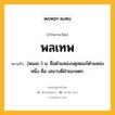 พลเทพ หมายถึงอะไร?, คำในภาษาไทย พลเทพ หมายถึง [พนละ-] น. ชื่อตําแหน่งจตุสดมภ์ตําแหน่งหนึ่ง คือ เสนาบดีฝ่ายเกษตร.