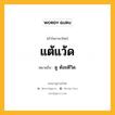 แต้แว้ด หมายถึงอะไร?, คำในภาษาไทย แต้แว้ด หมายถึง ดู ต้อยตีวิด.